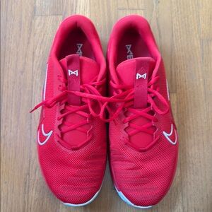 Nike Red Athletic Shoes